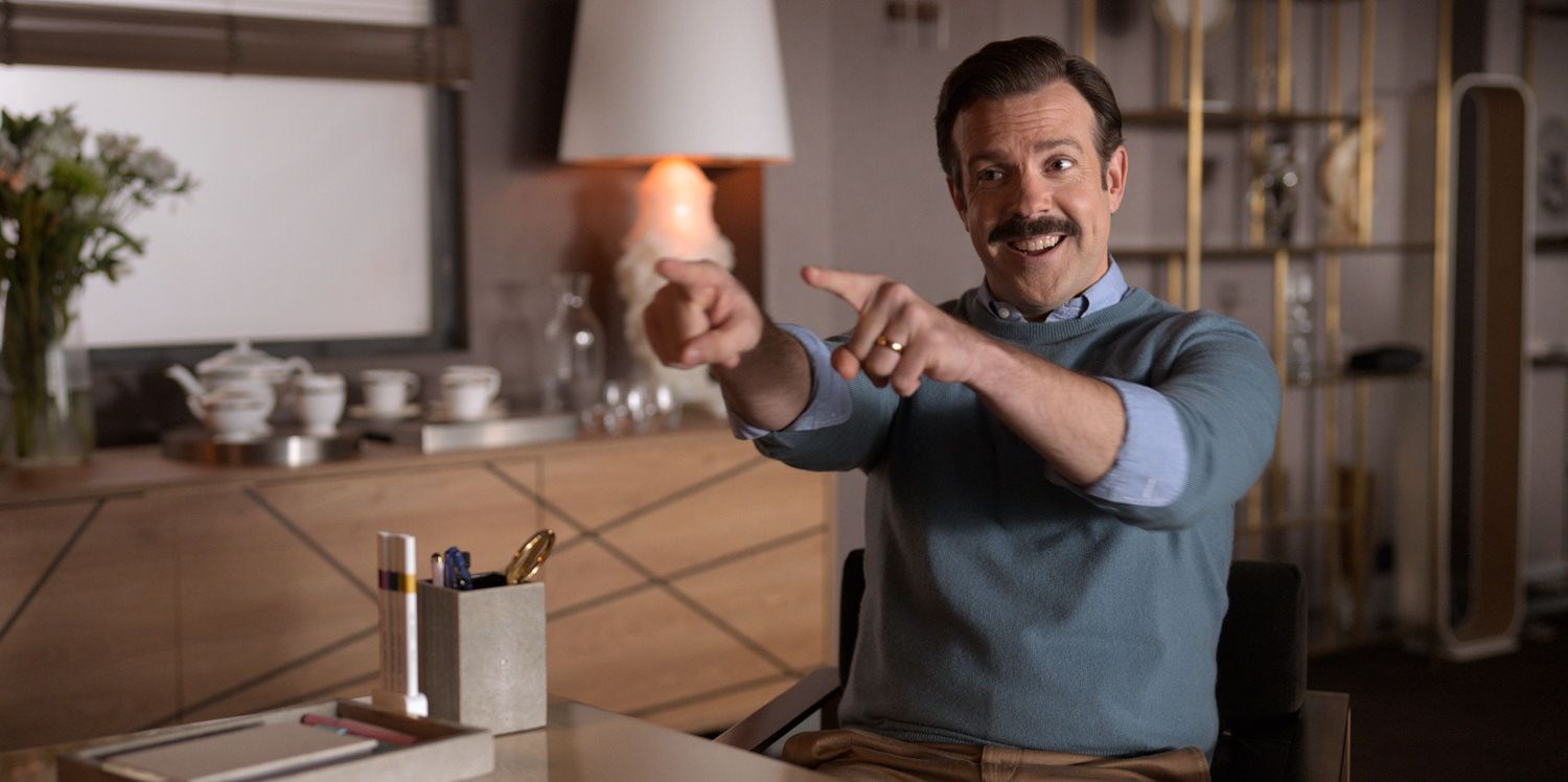 Jason Sudeikis jako Ted Lasso.